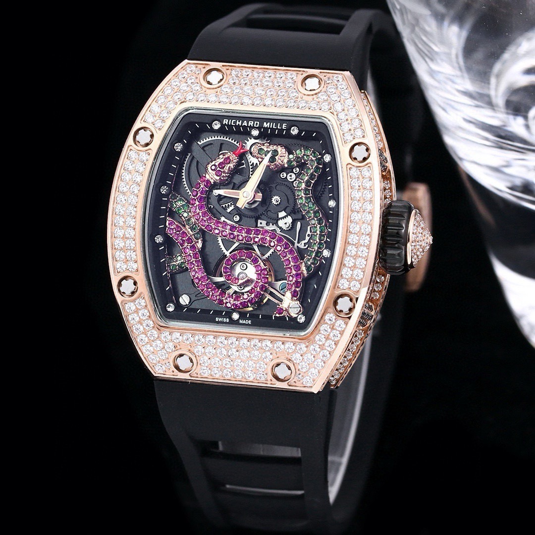Richard Mille RM 026 Diamante-Detail Replica Orologio