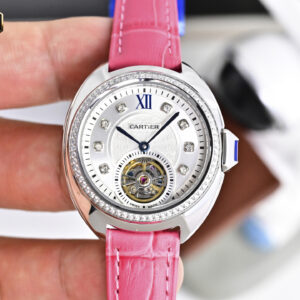 Cartier Clé de Cartier Tourbillon Donna, 35 mm Replica Orologio