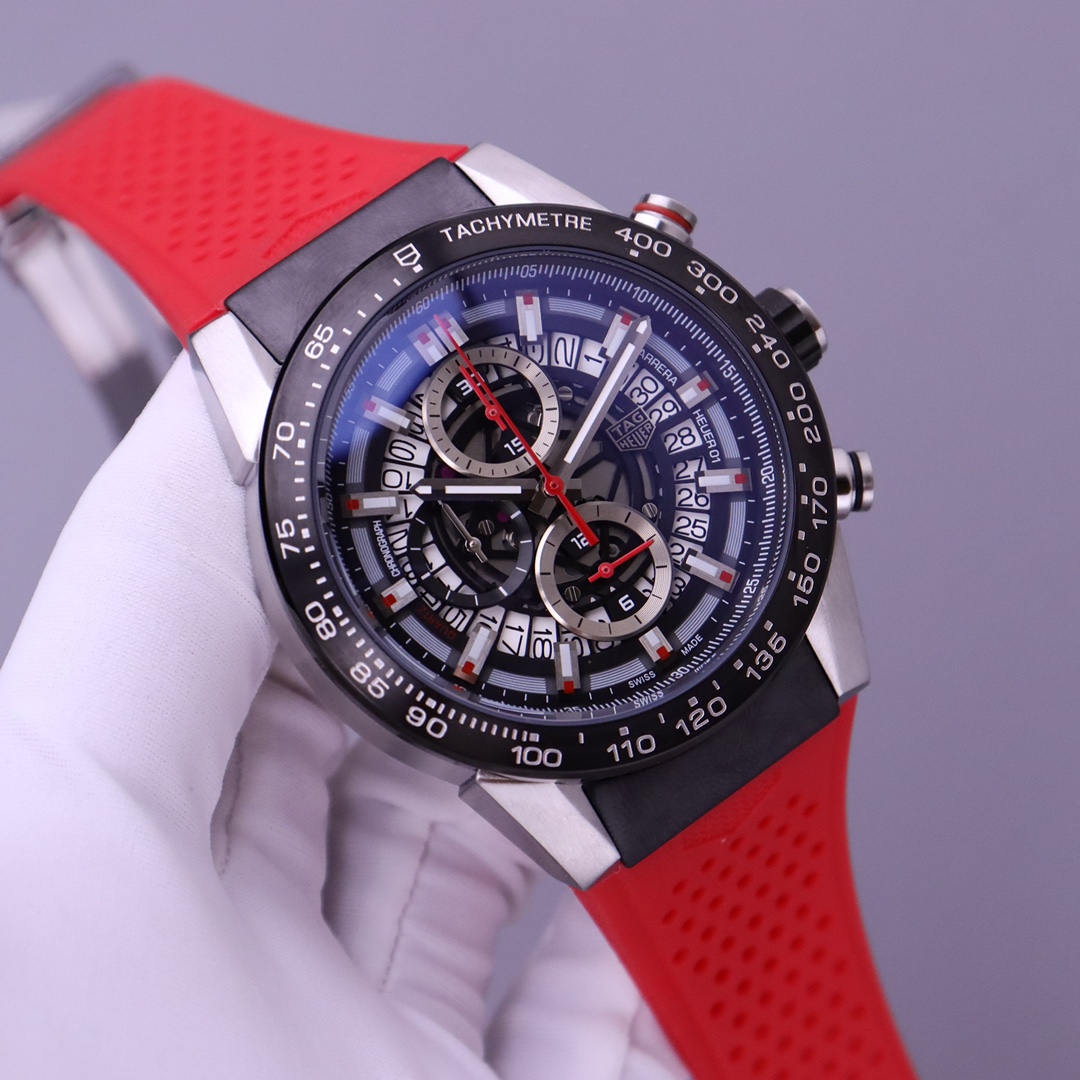 TAG Heuer Carrera Cronografo Quartz 46 mm Replica Orologio