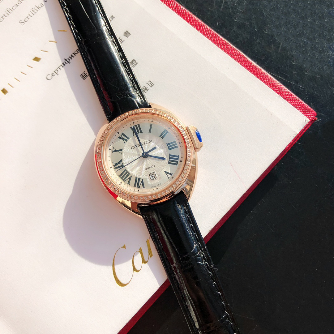 Cartier Clé de Cartier 31 mm Acciaio inossidabile-Replica Orologio