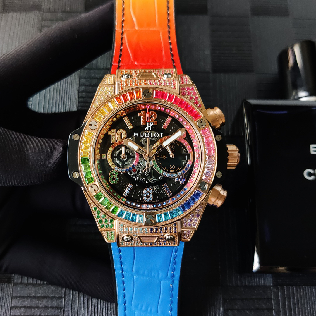 Hublot Spirit of Big Bang 42 mm Diamante Replica Orologio