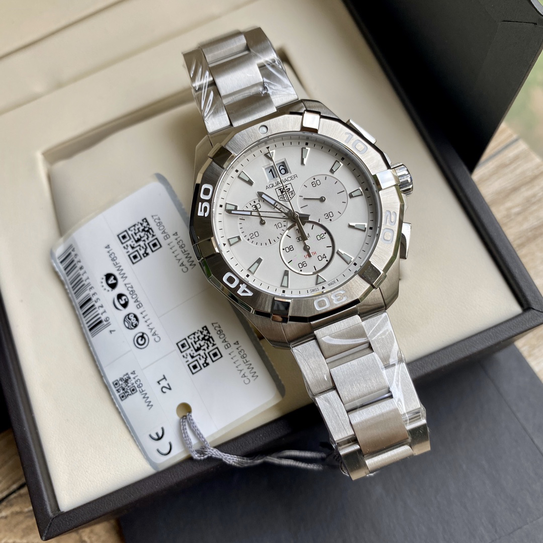 TAG Heuer Aquaracer 43 mm Acciaio inossidabile Replica Orologio