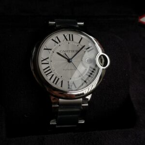 Cartier Ballon Bleu Guilloché-Dial, Automatico, 42 mm Replica Orologio