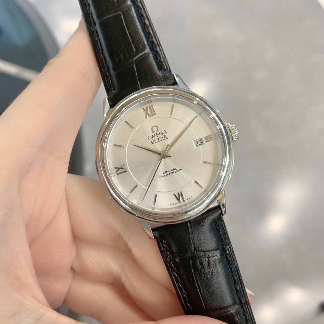Omega De Ville 38,5 mm, automatico Movimento Replica Orologio
