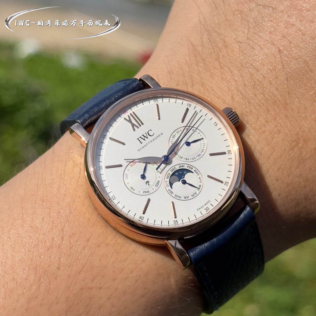 IWC Portofino 40 mm, Fasi lunari Replica Orologio