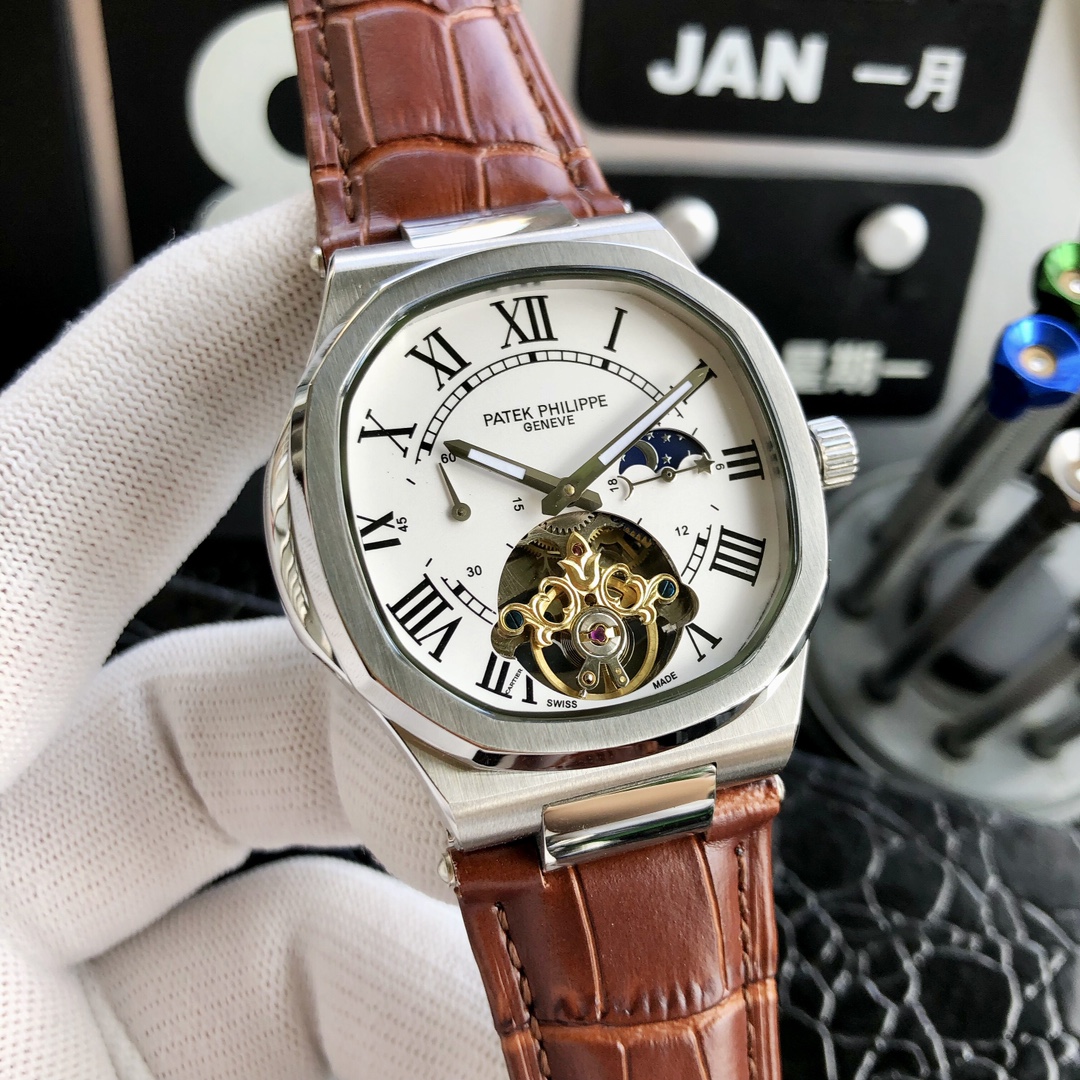 Patek Philippe Nautilus 42 mm, Quadrante scheletrato Replica Orologio