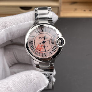 Cartier Ballon Bleu 33 mm Rosé Replica Orologio