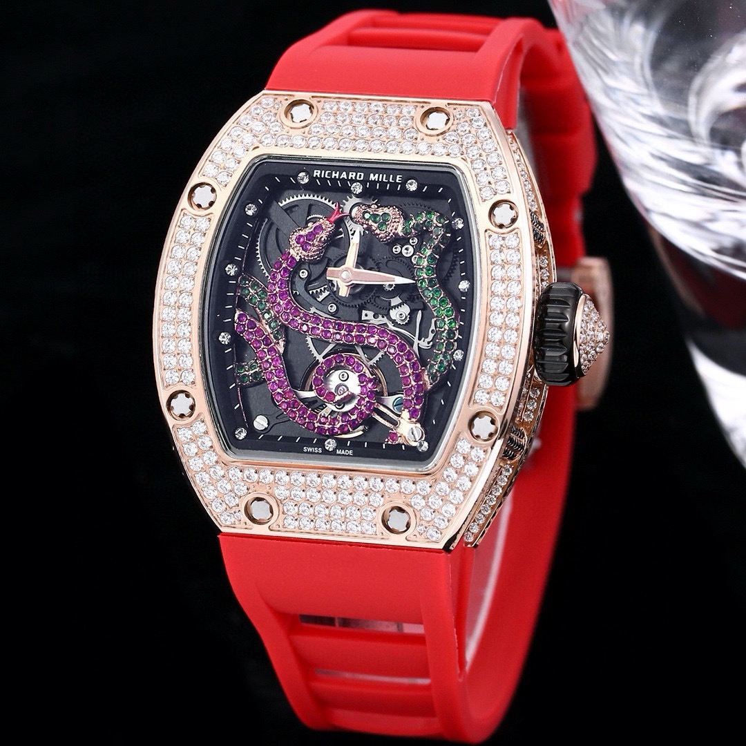 Richard Mille RM 026 Diamante-Detail Replica Orologio