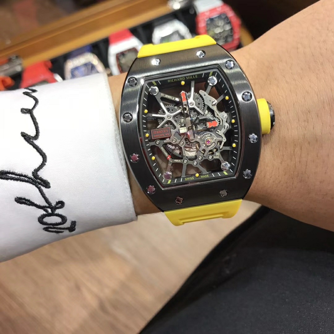 Richard Mille RM 035 Cassa a botte Replica Orologio