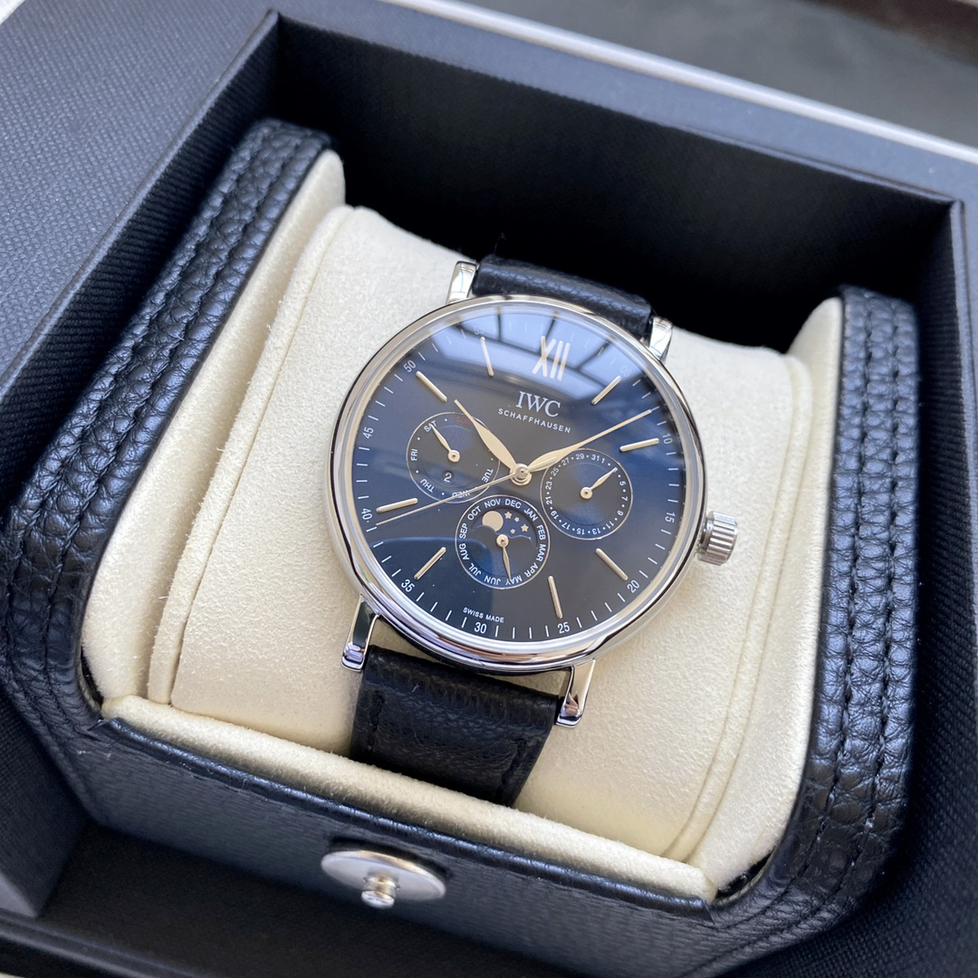 IWC Portofino 40 mm con Fasi lunari Replica Orologio