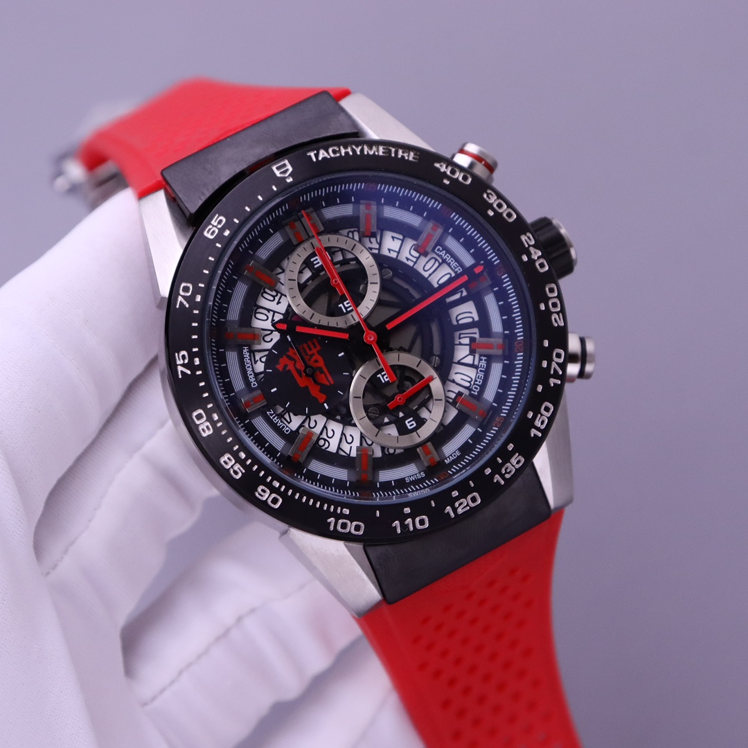 TAG Heuer Carrera Cronografo Quartz 46 mm Replica Orologio
