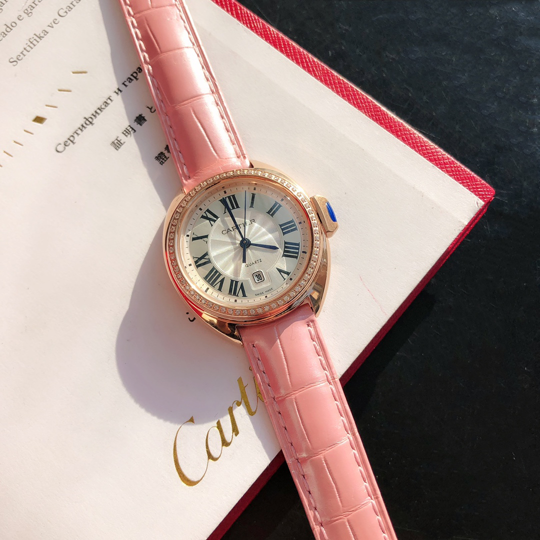Cartier Clé de Cartier 31 mm Acciaio inossidabile-Replica Orologio