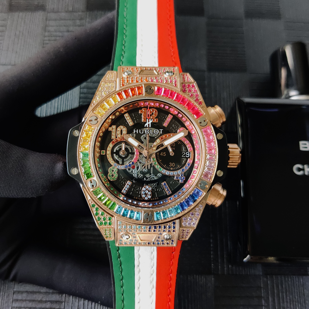 Hublot Spirit of Big Bang 42 mm Diamante Replica Orologio