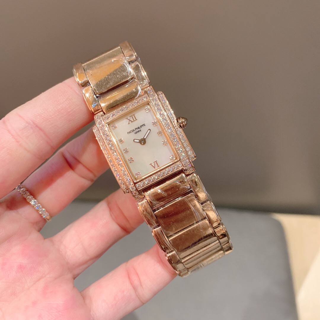 Patek Philippe Twenty~4 Modello Donna, Acciaio, 26 mm Replica Orologio