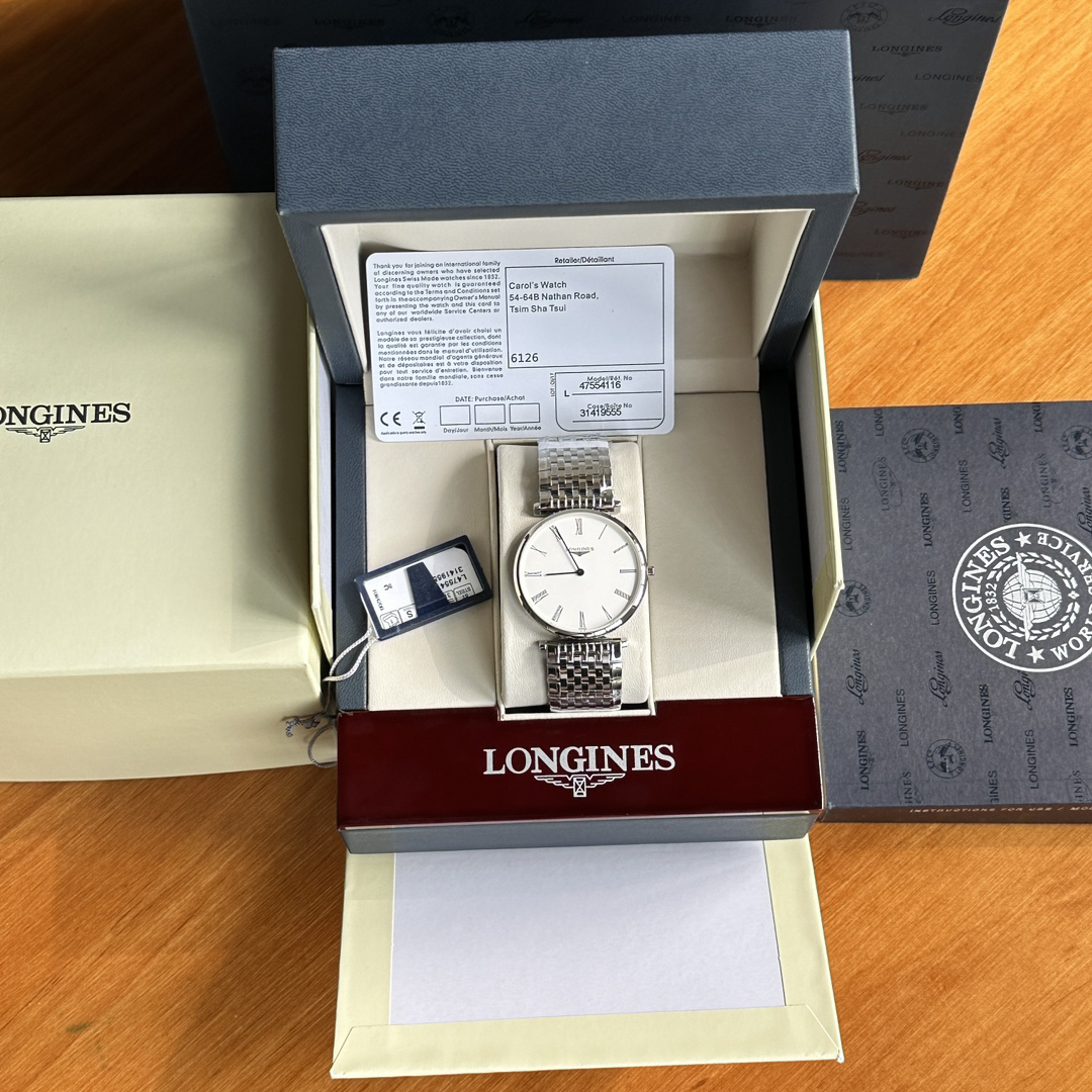 Longines La Grande Classique 36mm Quartz Replica Orologio
