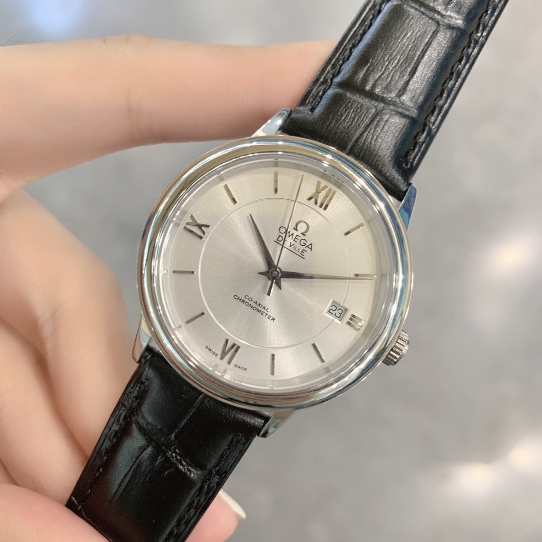 Omega De Ville 38,5 mm, automatico Movimento Replica Orologio