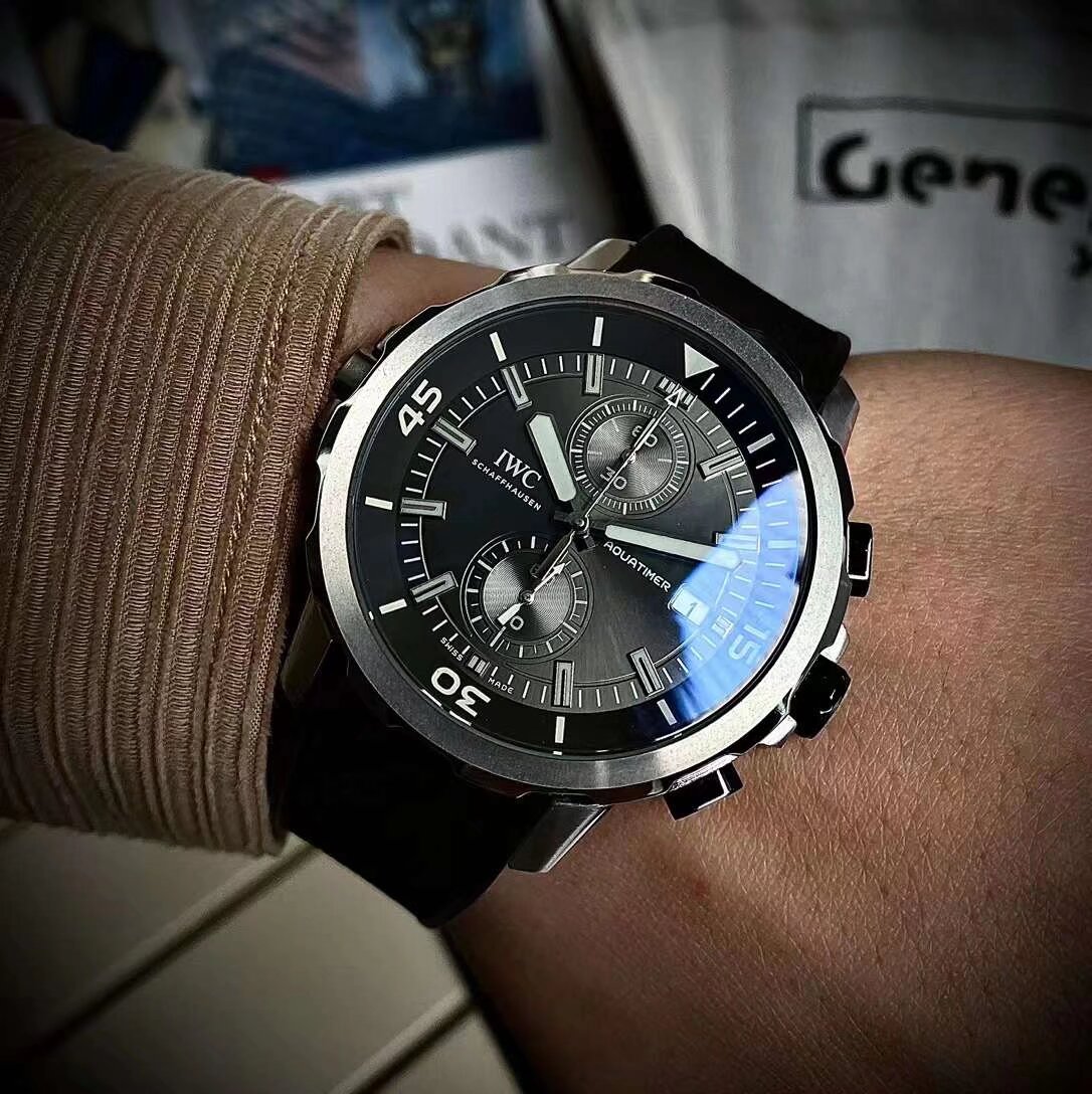 IWC Aquatimer 43 mm Cinturino in gomma Replica Orologio