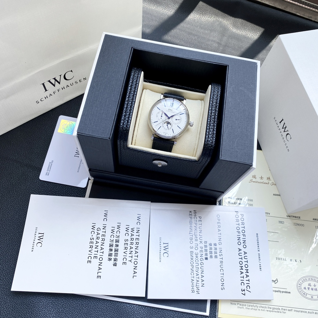 IWC Portofino 40 mm Fasi lunari Replica Orologio