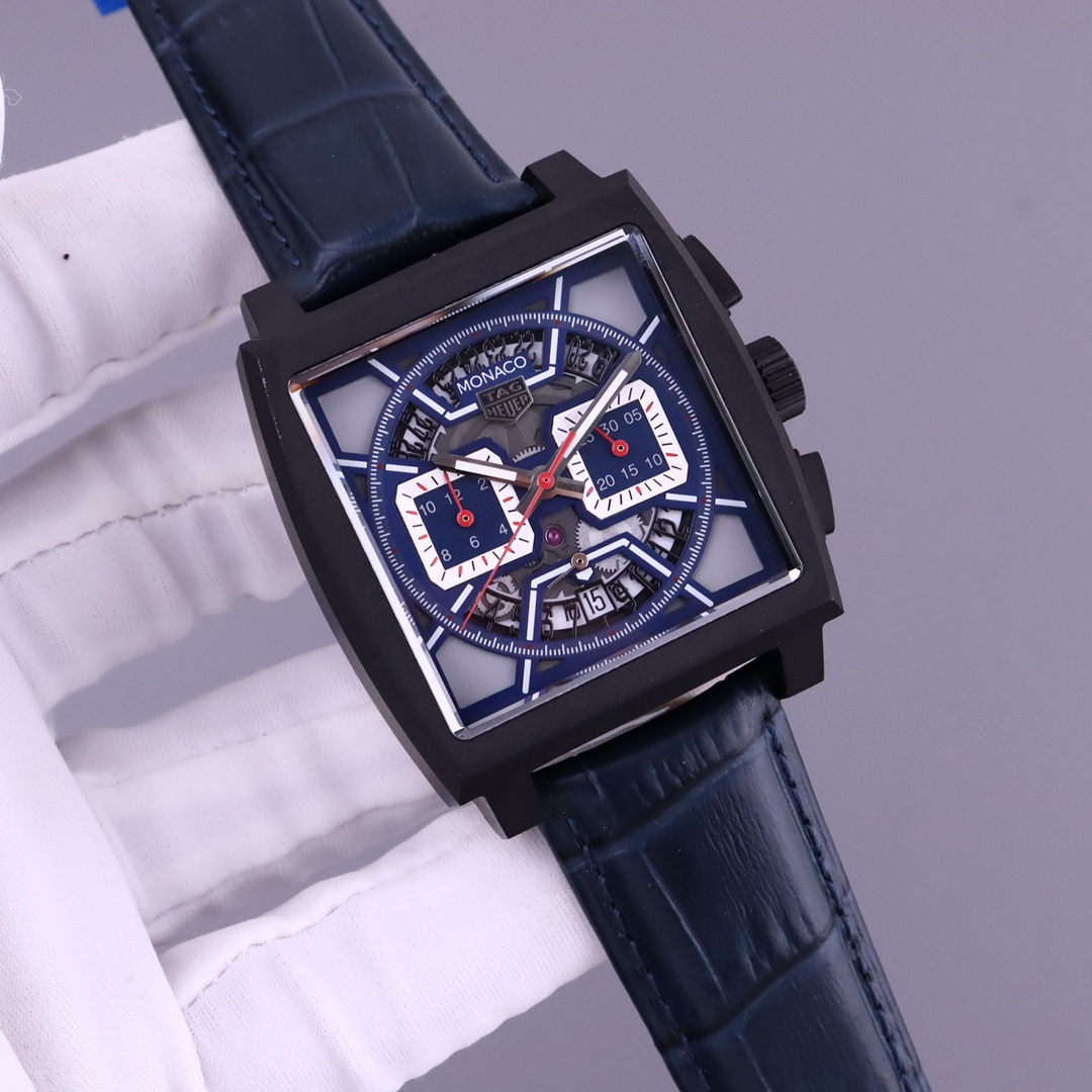 TAG Heuer Monaco 39mm VK Chronograph Replica Orologio