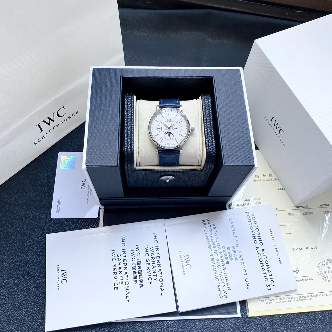 IWC Portofino 40 mm Fasi lunari Replica Orologio