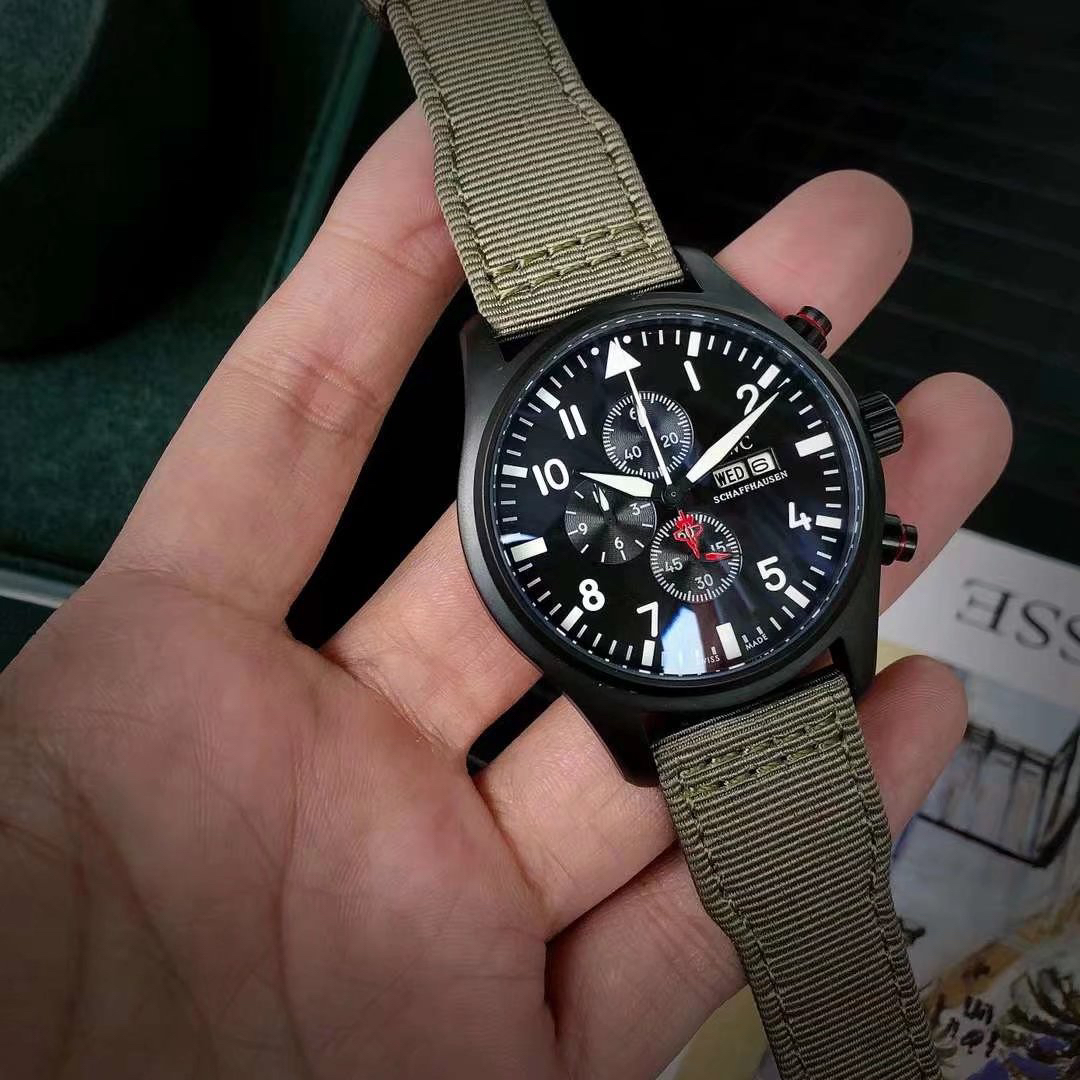 IWC Pilot TOP GUN Titanio Replica Orologio